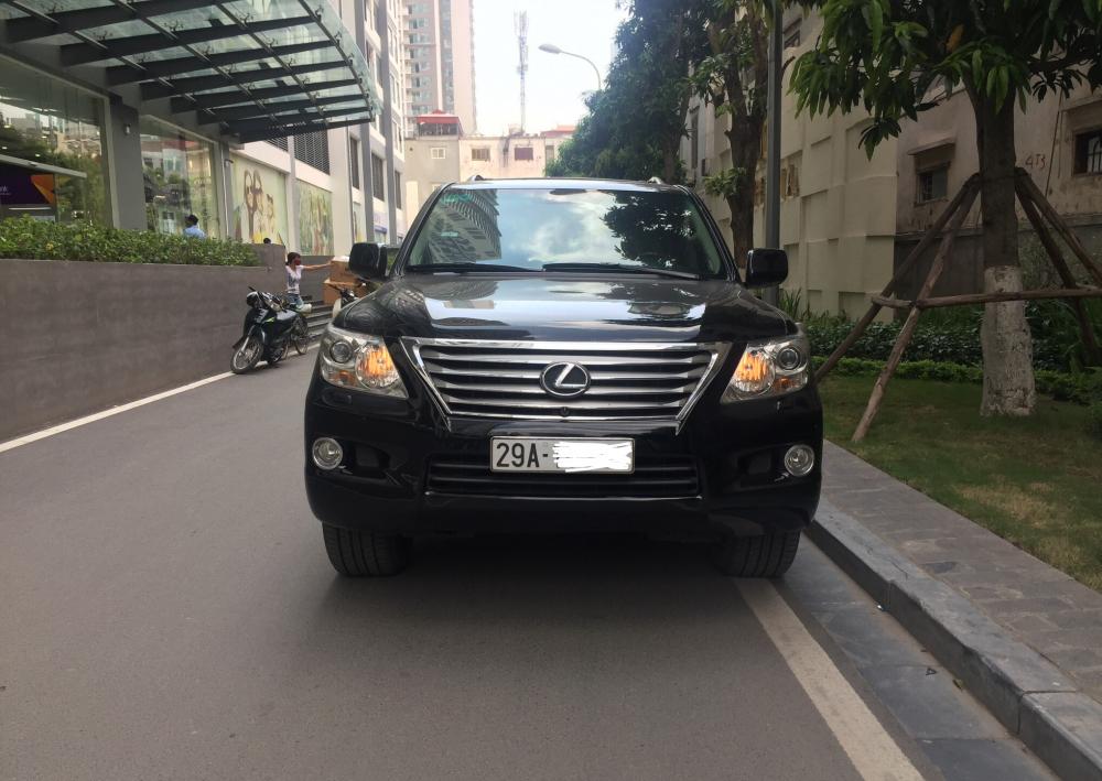 Lexus LX 570 2010 - Cần bán xe Lexus LX 570 đời 2011, màu đen, nội thất kem, nhập Mỹ