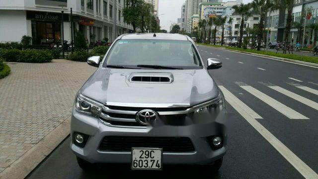 Toyota Hilux  3.0l G Limited 2016 - Bán Toyota Hilux 3.0l G Limited sản xuất 2016, màu bạc  