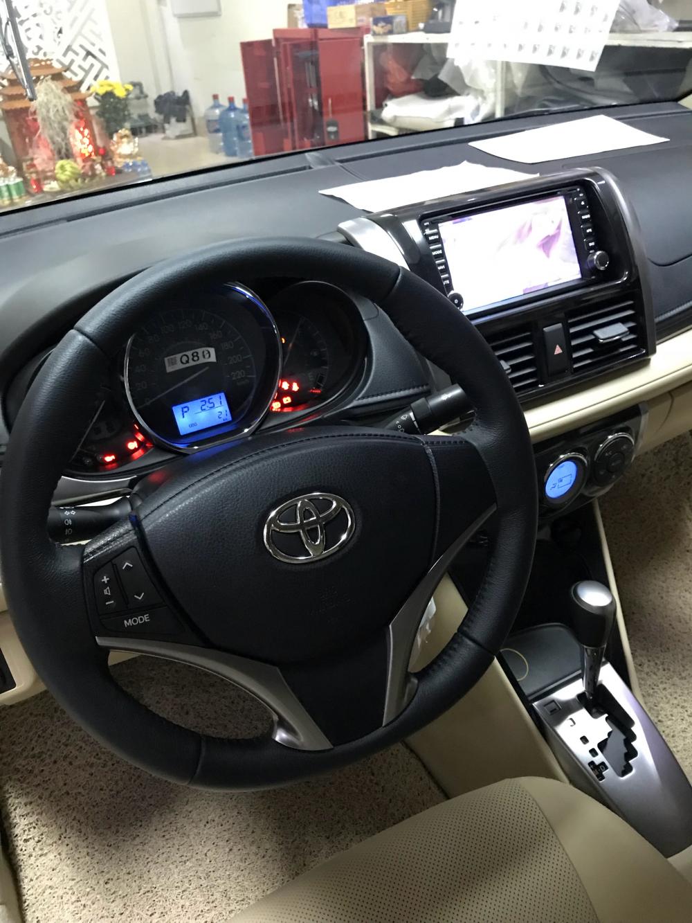 Toyota Vios 1.5G AT 2017 - Đại lý chính hãng chuyên bán Vios, trả góp giá tốt, hỗ trợ nhiều