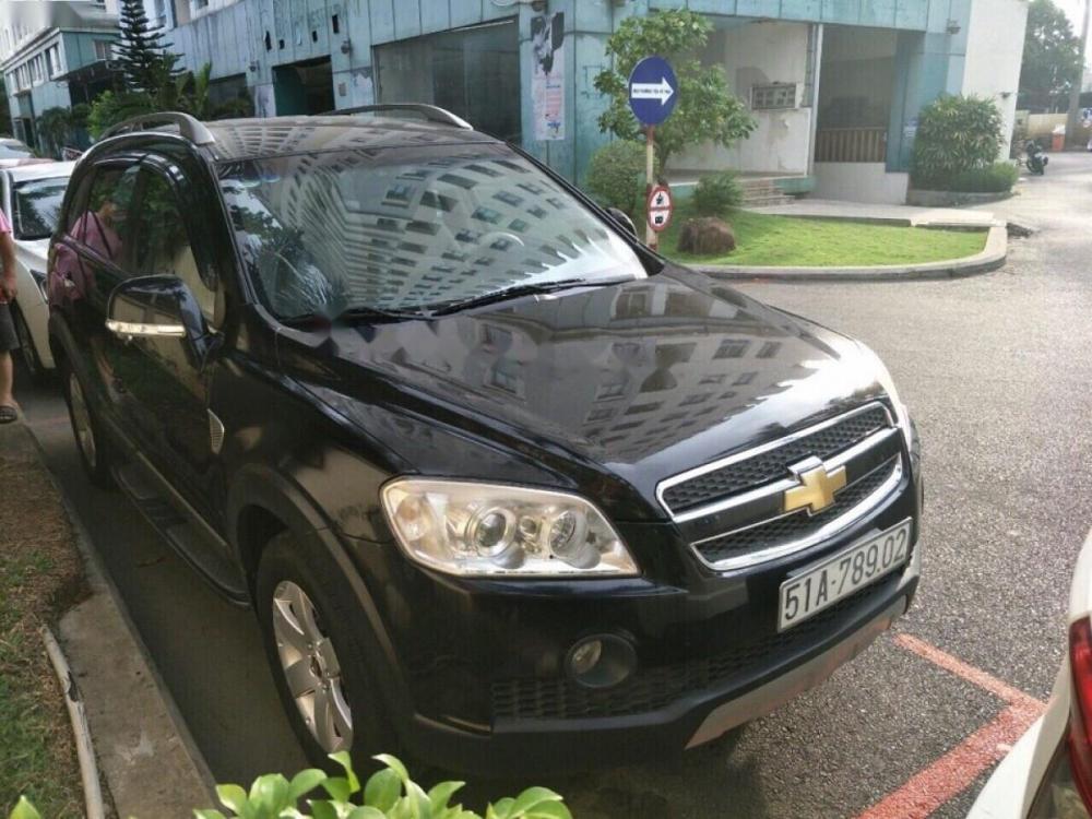 Chevrolet Captiva LTZ 2007 - Bán Chevrolet Captiva LTZ đời 2007, màu đen   