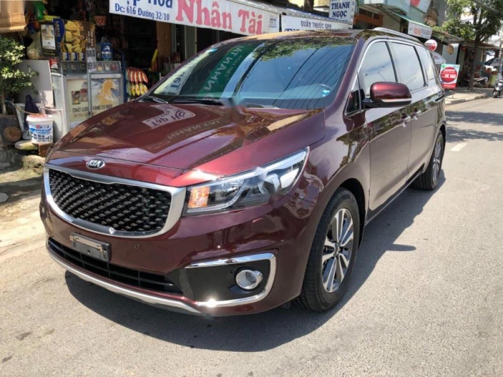 Kia VT250 2017 - Auto Tâm Thiện bán xe Kia Sedona sản xuất 2017, màu đỏ, nhập khẩu