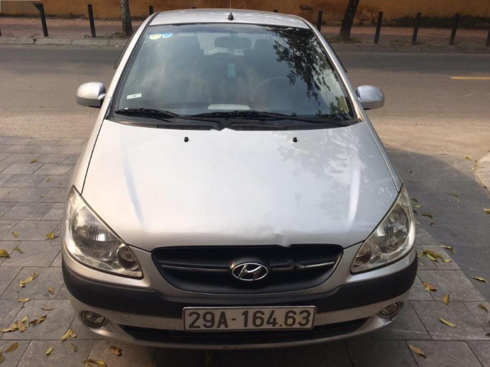 Hyundai Getz 2010 - Bán Hyundai Getz đời 2010, màu bạc, nhập khẩu  