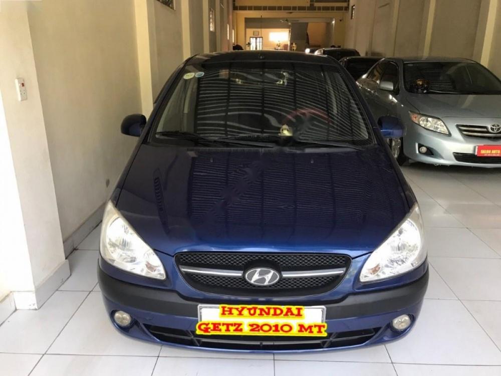 Hyundai Getz 1.1 MT 2010 - Bán Hyundai Getz 1.1 MT đời 2010, màu xanh lam, xe nhập  