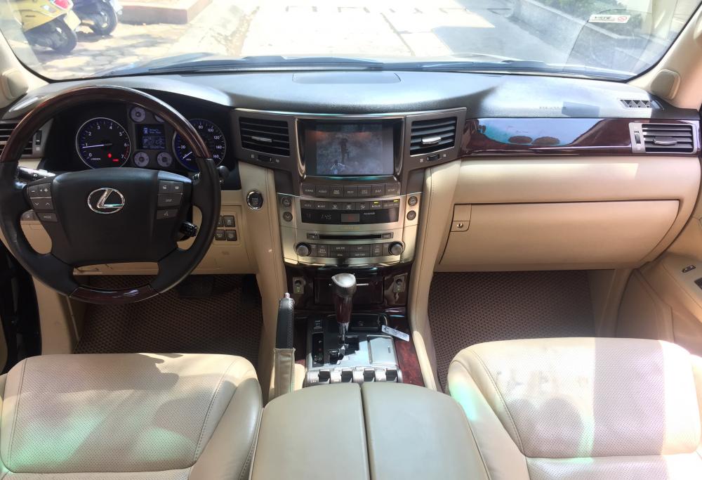 Lexus LX 570 2010 - Cần bán xe Lexus LX 570 đời 2011, màu đen, nội thất kem, nhập Mỹ