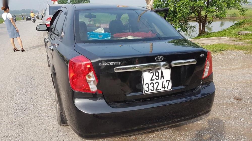 Daewoo Lacetti EX 2012 - Bán xe Daewoo Lacetti 1.6 EX năm sản xuất 2012, màu đen  