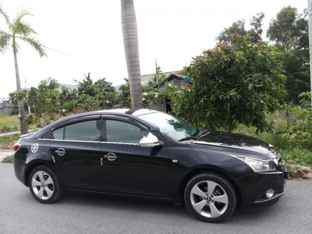 Daewoo Lacetti CDX 2009 - Bán Daewoo Lacetti CDX đời 2009, màu đen, nhập khẩu 