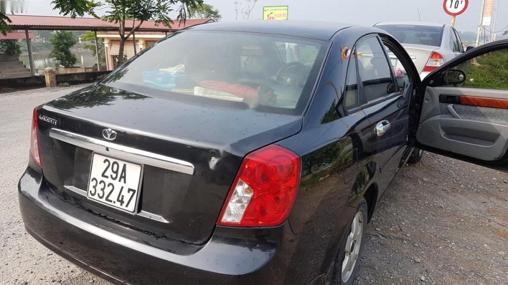 Daewoo Lacetti EX 2012 - Bán xe Daewoo Lacetti 1.6 EX năm sản xuất 2012, màu đen  