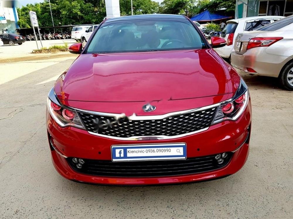 Kia Optima 2.0 AT 2016 - Cần bán lại xe Kia Optima 2.0 AT năm 2016, màu đỏ, nhập khẩu nguyên chiếc, giá 750tr