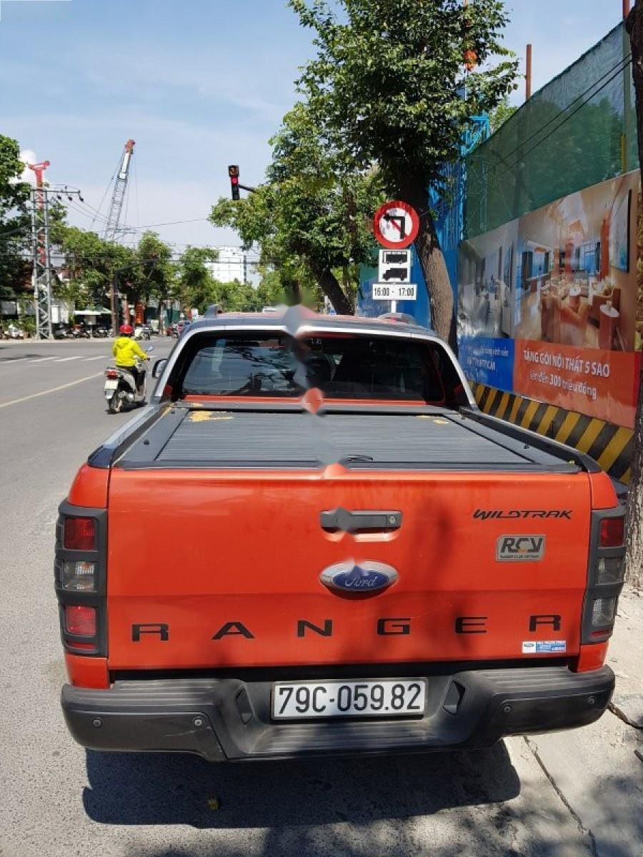 Ford Ranger Wildtrak 3.2L 4x4 AT 2015 - Cần bán Ford Ranger Wildtrak 3.2L 4x4 AT đời 2015, màu đỏ, nhập khẩu nguyên chiếc