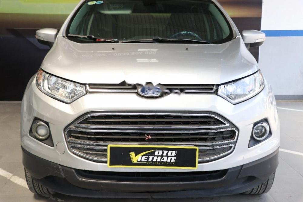 Ford EcoSport Titanium 1.5L AT 2015 - Bán Ford EcoSport Titanium 1.5L AT sản xuất 2015, màu bạc giá cạnh tranh