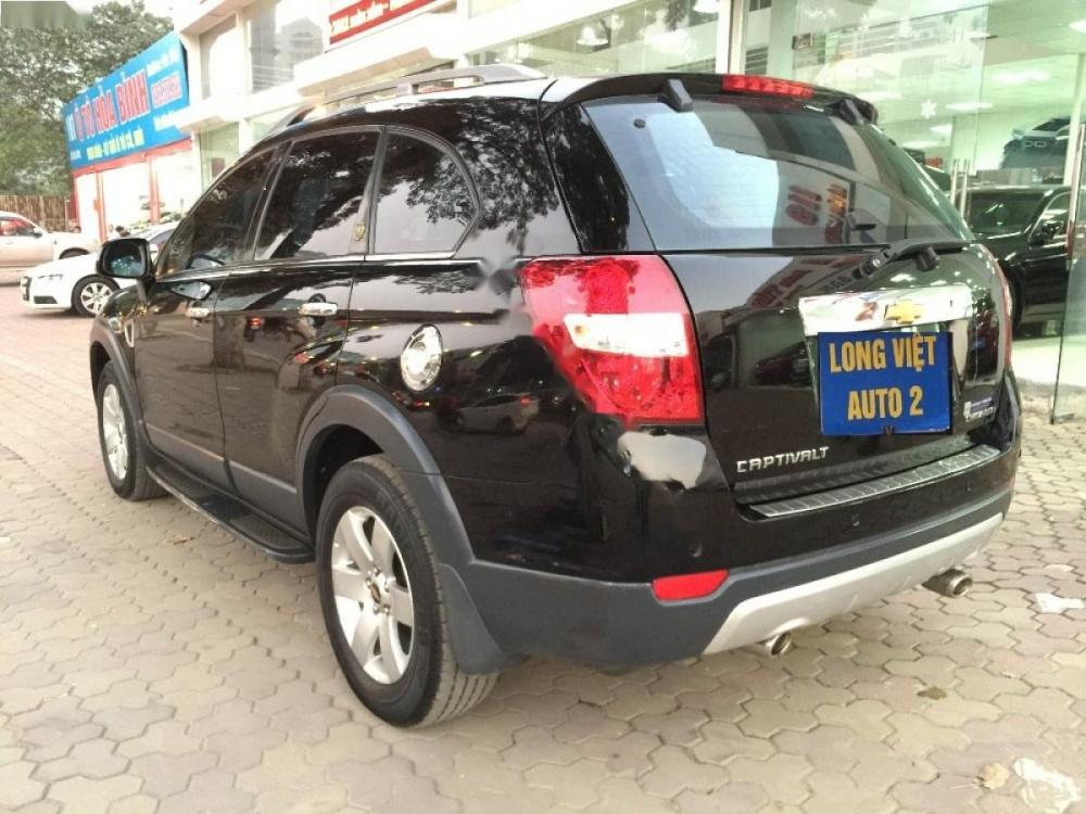 Chevrolet Captiva LT 2.4 MT 2008 - Bán ô tô Chevrolet Captiva LT 2.4 MT sản xuất năm 2008, màu đen 