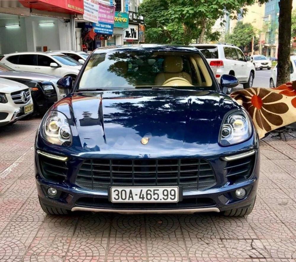 Porsche Macan  2.0 2015 - Bán xe Porsche Macan 2.0 năm sản xuất 2015, màu xanh lam, xe nhập