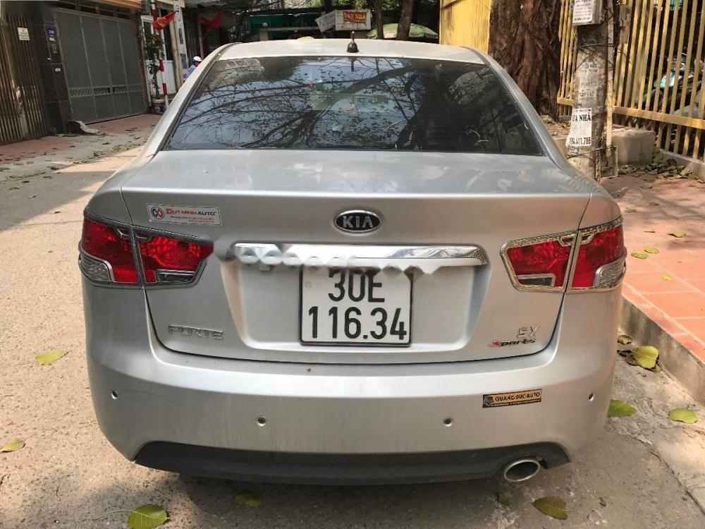 Kia Forte SX 1.6 AT 2012 - Cần bán gấp Kia Forte SX 1.6 AT sản xuất năm 2012, màu bạc, 444tr