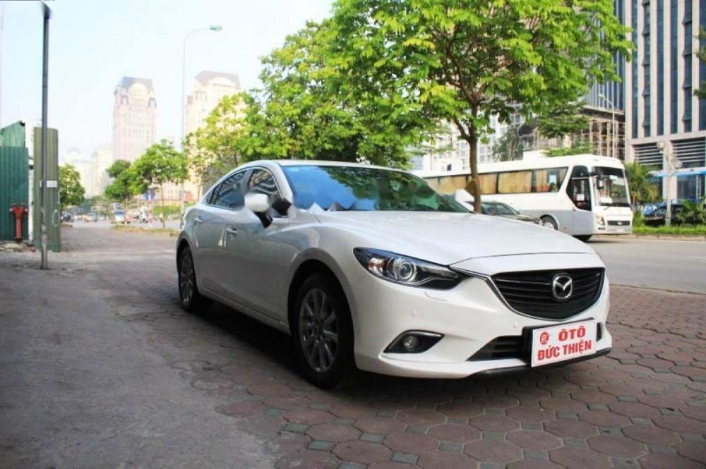 Mazda 6 2.5 2016 - Cần bán xe Mazda 6 2.5 đời 2016, màu trắng, giá tốt