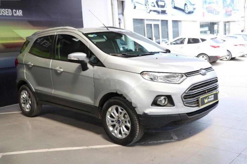 Ford EcoSport Titanium 1.5L AT 2015 - Bán Ford EcoSport Titanium 1.5L AT sản xuất 2015, màu bạc giá cạnh tranh