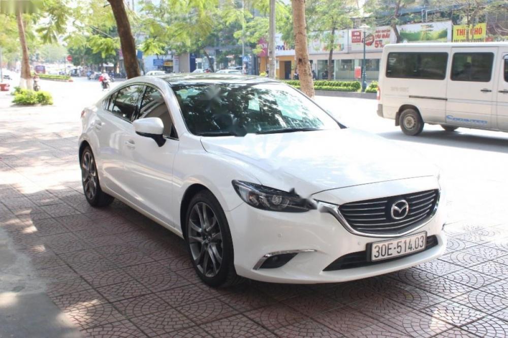 Mazda 6 2.5 Premium 2017 - Bán xe Mazda 6 2.5 Premium năm 2017, màu trắng chính chủ