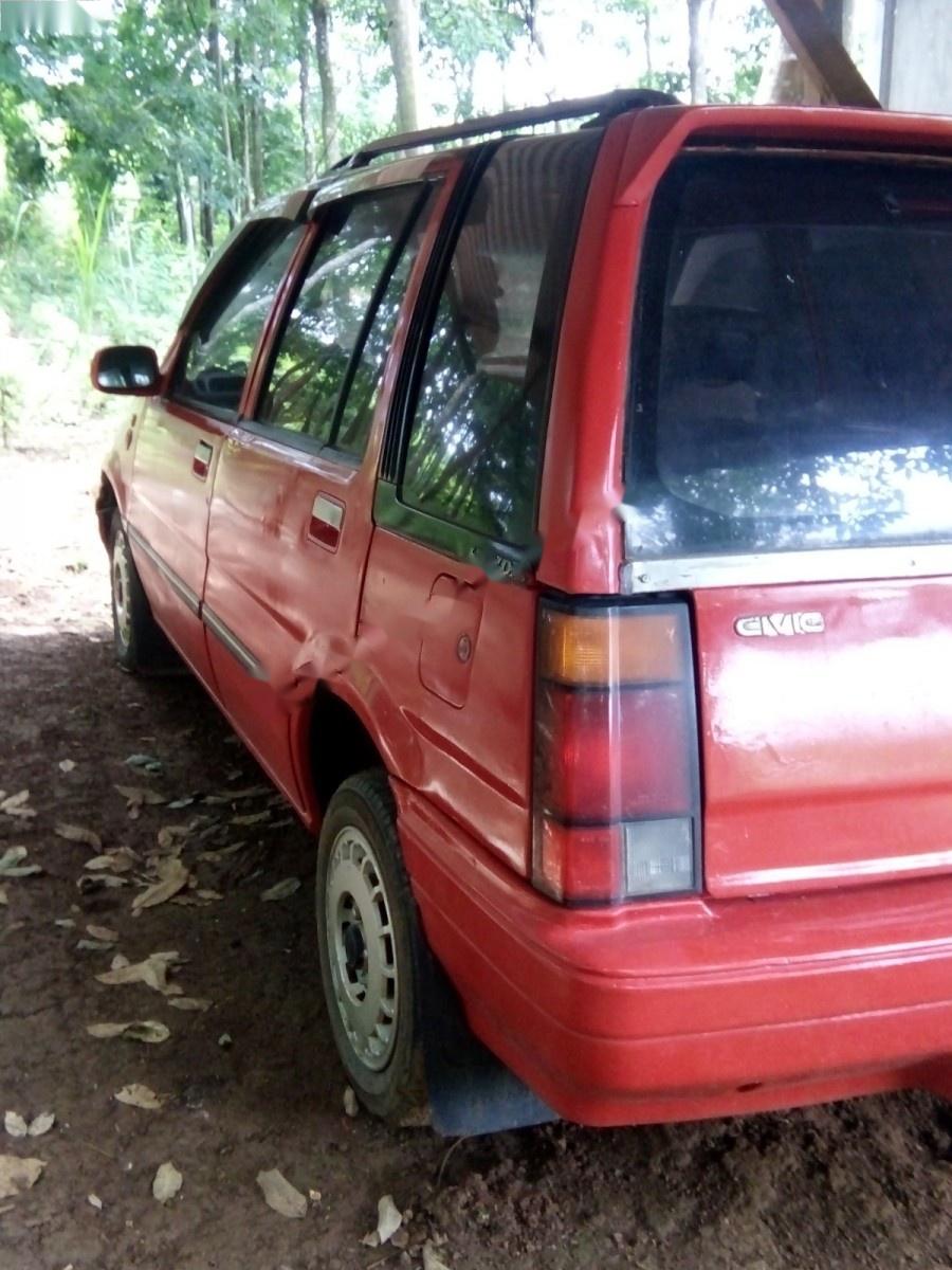 Honda Civic 1.3 MT  1990 - Bán Honda Civic 1.3 MT sản xuất năm 1990, màu đỏ, nhập khẩu giá cạnh tranh