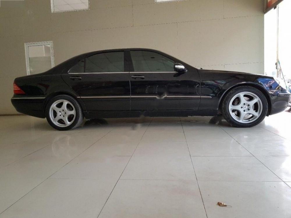 Mercedes-Benz S class 2004 - Cần bán lại xe Mercedes năm sản xuất 2004, màu đen, xe nhập, giá chỉ 445 triệu