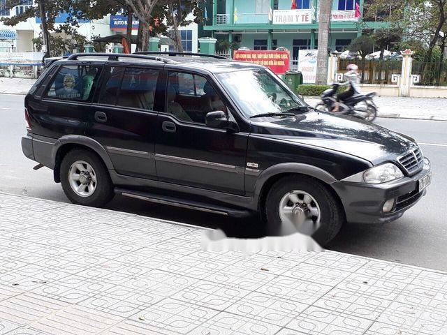 Ssangyong Musso 2005 - Cần bán gấp Ssangyong Musso sản xuất năm 2005, màu đen, giá tốt