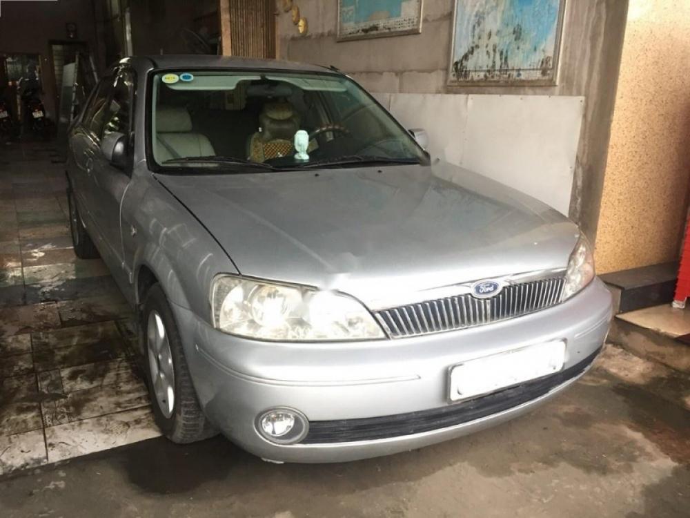 Ford Laser 2003 - Bán xe Ford Laser năm sản xuất 2003, màu bạc số sàn