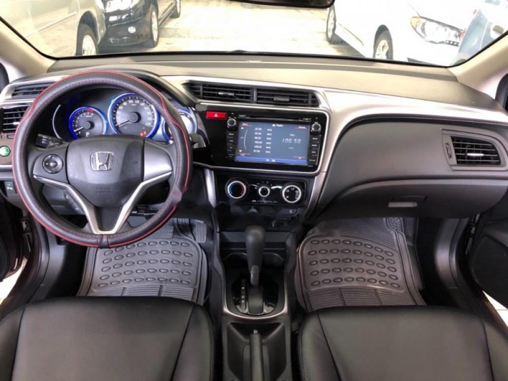 Honda City 2015 - Auto Tâm Thiện bán Honda City 2015, màu nâu số tự động