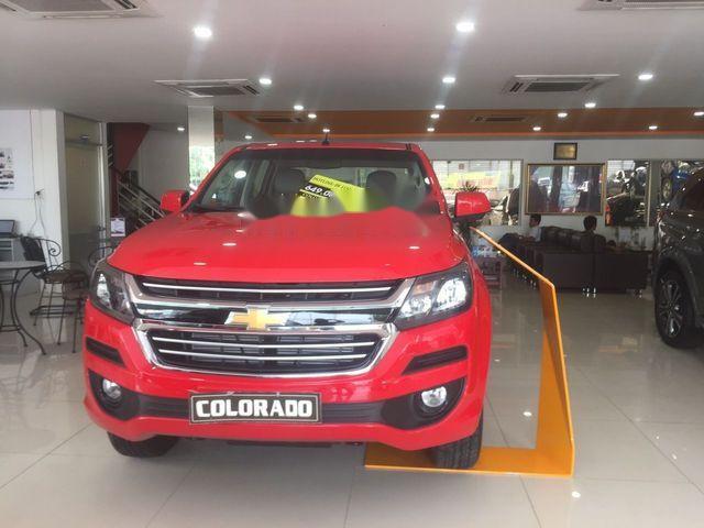 Chevrolet Colorado  2.5  2018 - Bán xe Chevrolet Colorado 2.5 đời 2018, màu đỏ, giá tốt