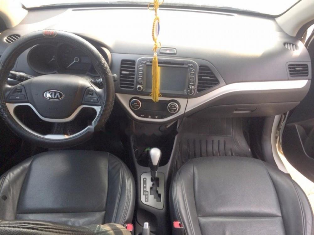 Kia Picanto S 1.25 AT 2014 - Bán xe Kia Picanto S 1.25 AT đời 2014, màu trắng, giá 335tr