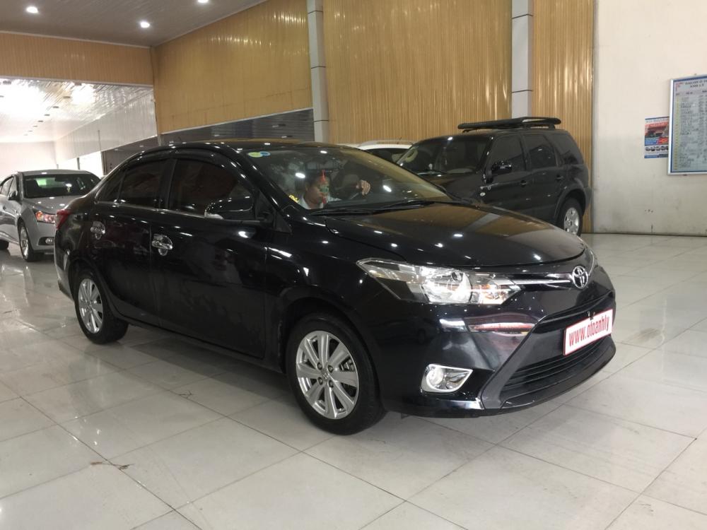 Toyota Vios 1.5EMT 2015 - Bán Toyota Vios 1.5EMT đời 2015, màu đen