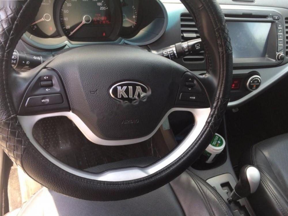 Kia Picanto S 1.25 AT 2014 - Bán xe Kia Picanto S 1.25 AT đời 2014, màu trắng, giá 335tr