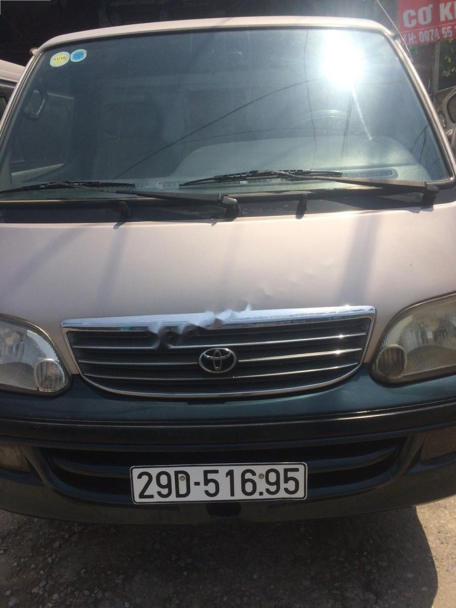 Toyota Hiace   2004 - Chính chủ bán Toyota Hiace sản xuất 2004, màu ghi hồng