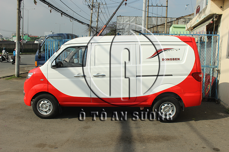 Cửu Long   2018 - Cần bán xe Dongben X30 sản xuất năm 2018, màu đỏ