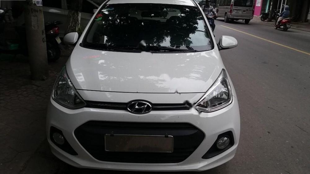 Hyundai Grand i10 1.0 AT 2016 - Chính chủ bán Hyundai Grand i10 1.0 AT 2016, màu trắng, nhập khẩu