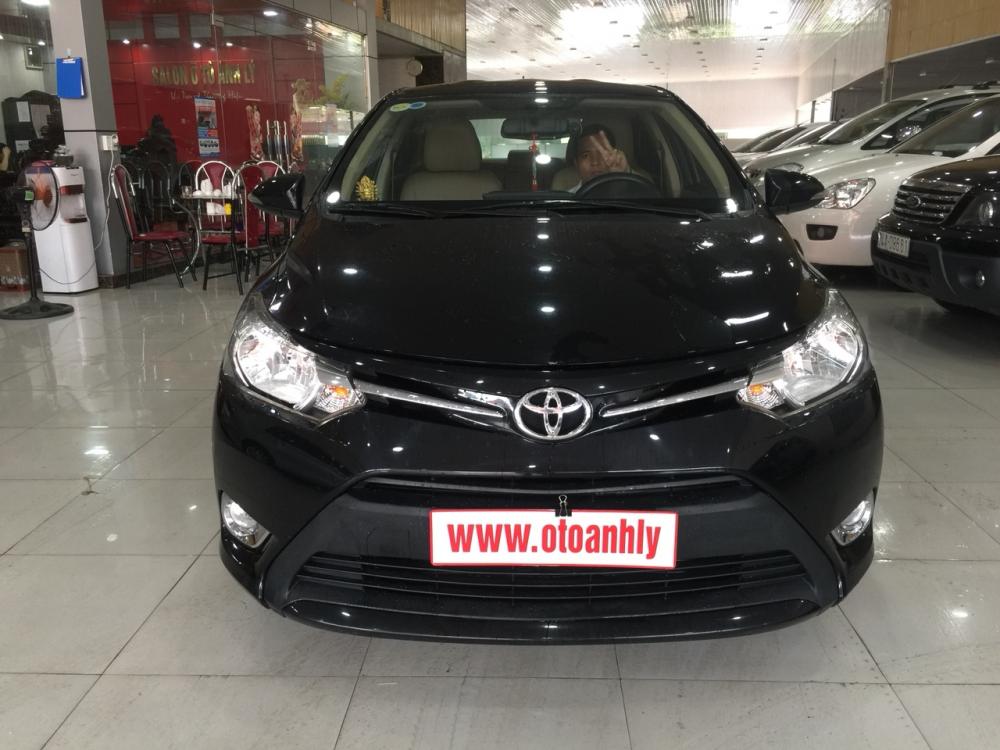 Toyota Vios 1.5EMT 2015 - Bán Toyota Vios 1.5EMT đời 2015, màu đen