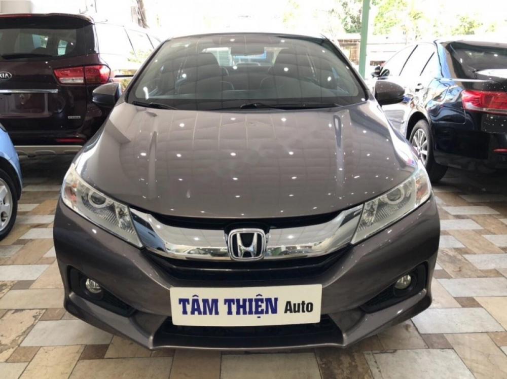 Honda City 2015 - Auto Tâm Thiện bán Honda City 2015, màu nâu số tự động