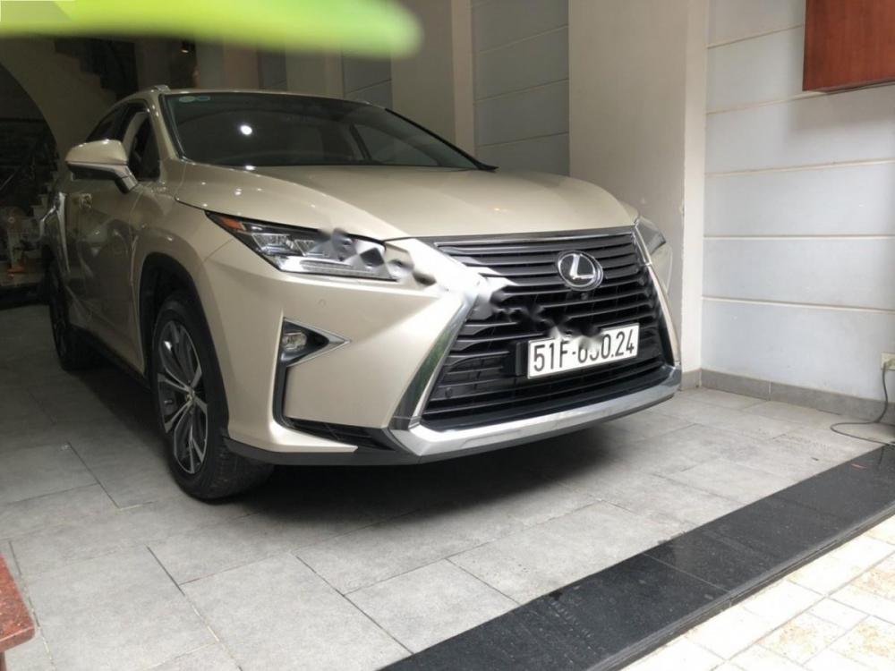 Lexus RX 350 2016 - Bán xe Lexus RX 350 2016, màu vàng, xe nhập