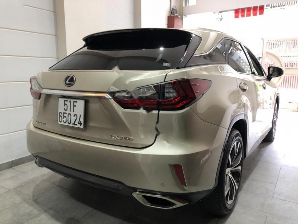 Lexus RX 350 2016 - Bán xe Lexus RX 350 2016, màu vàng, xe nhập