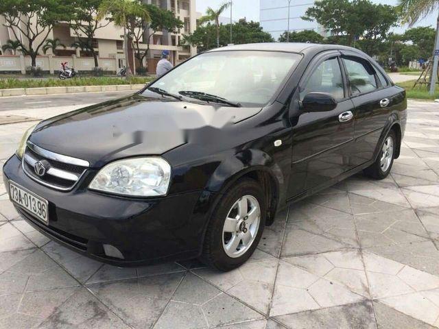 Daewoo Lacetti 2009 - Cần bán xe Daewoo Lacetti đời 2009, màu đen xe gia đình giá cạnh tranh