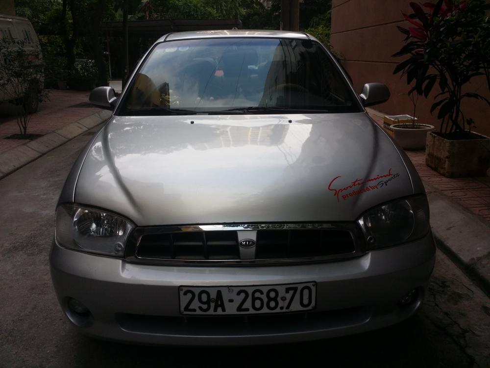 Kia Spectra 1.6  2005 - Cần bán Kia Spectra 1.6 số sàn, màu bạc