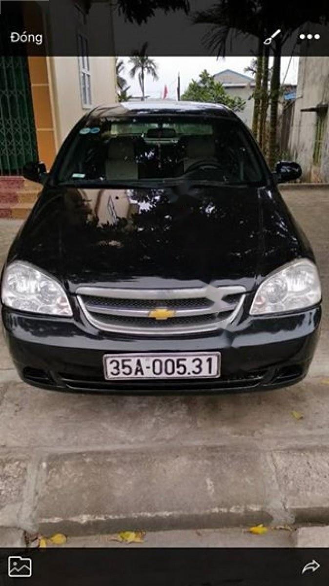 Chevrolet Lacetti 2011 - Bán Chevrolet Lacetti sản xuất năm 2011, màu đen, 258 triệu