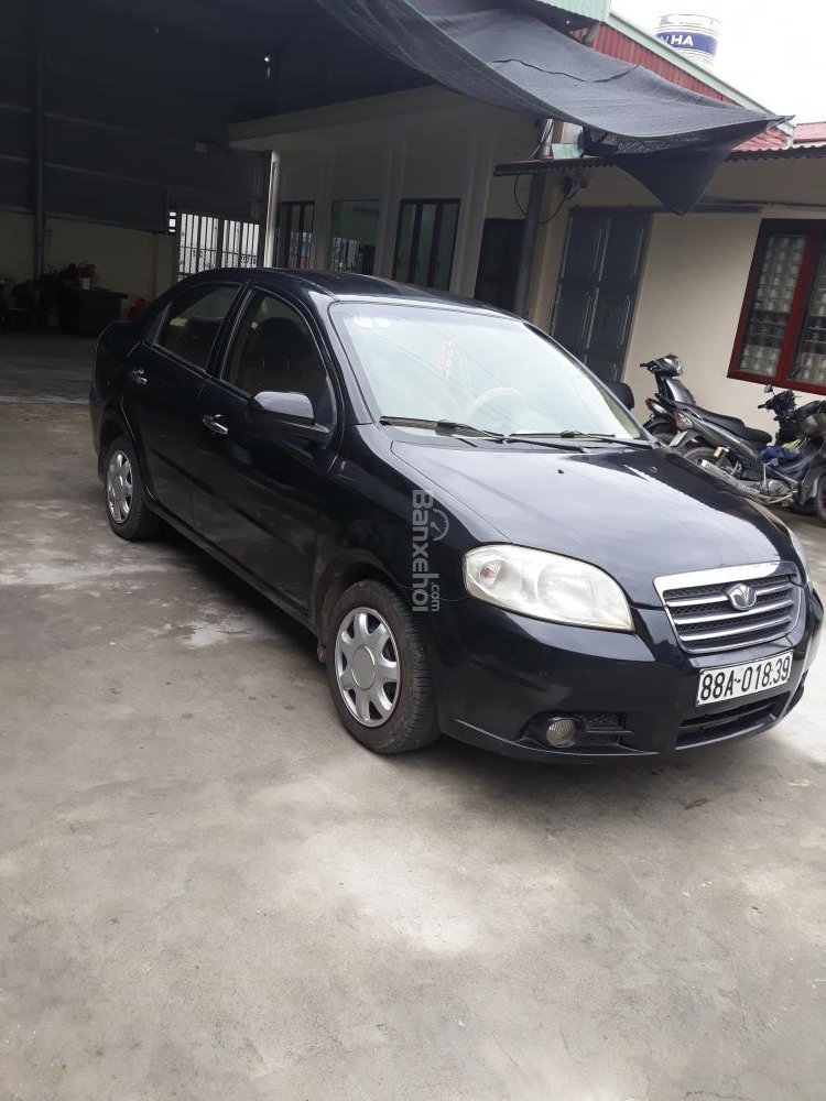 Daewoo Gentra 2010 - Cần bán xe Daewoo Gentra bản đủ đời 2010, màu đen ít sử dụng, giá 179 triệu