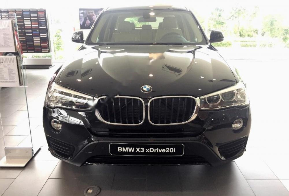 BMW X3 xDrive20i 2017 - Bán ô tô BMW X3 xDrive20i sản xuất 2017, màu đen, nhập khẩu