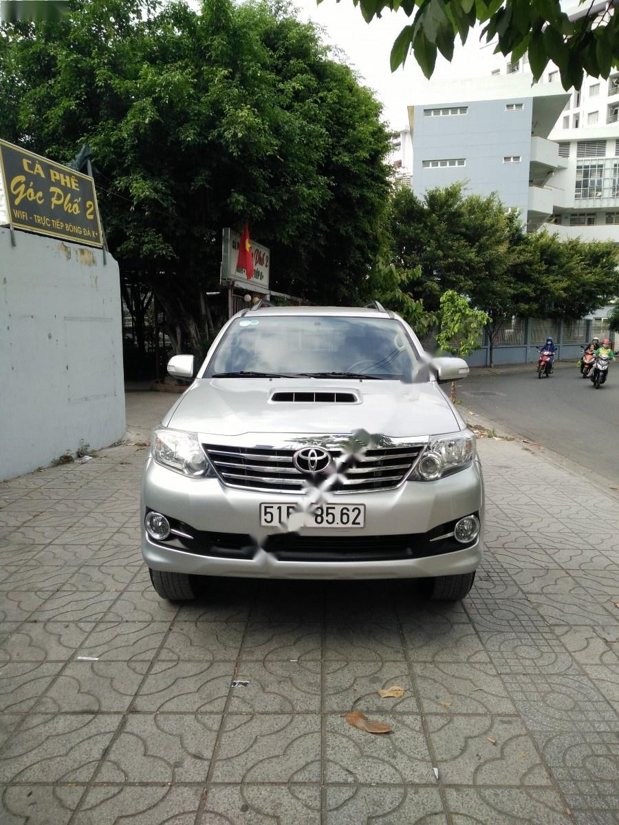 Toyota Fortuner 2.5G 2015 - Bán xe Toyota Fortuner G đời 2015, màu bạc, giá tốt