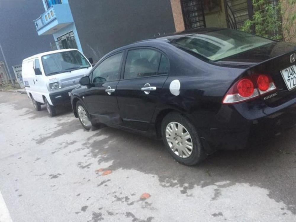 Honda Civic 1.8 MT 2008 - Bán Honda Civic 1.8 MT đời 2008, màu đen, 288tr