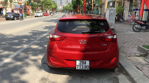 Hyundai i30   1.6 AT  2013 - Cần bán Hyundai i30 1.6 AT đời 2013, màu đỏ chính chủ