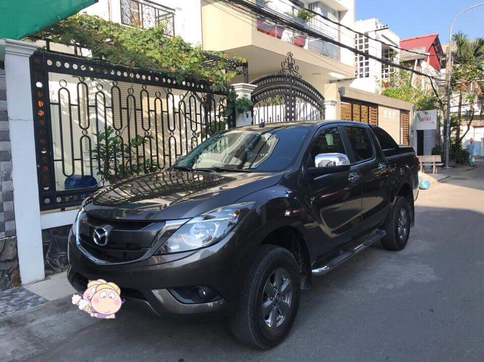 Mazda BT 50 2017 - Bán Mazda BT 50 năm 2017, màu nâu, giá 600 triệu