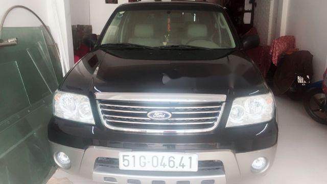 Ford Escape 2.3L 2007 - Cần bán Ford Escape 2.3L năm 2007, màu đen xe gia đình, giá 310tr