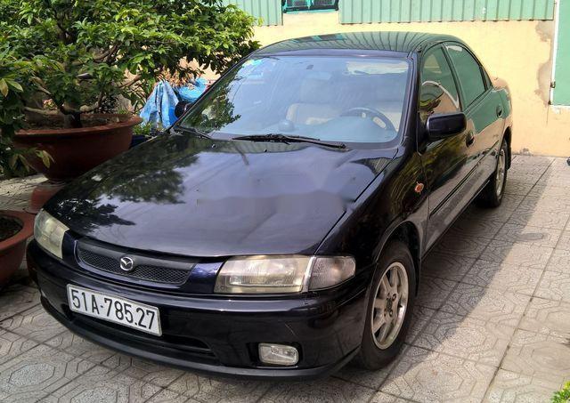 Mazda 323 1999 - Cần bán gấp Mazda 323 đời 1999, màu đen, giá tốt