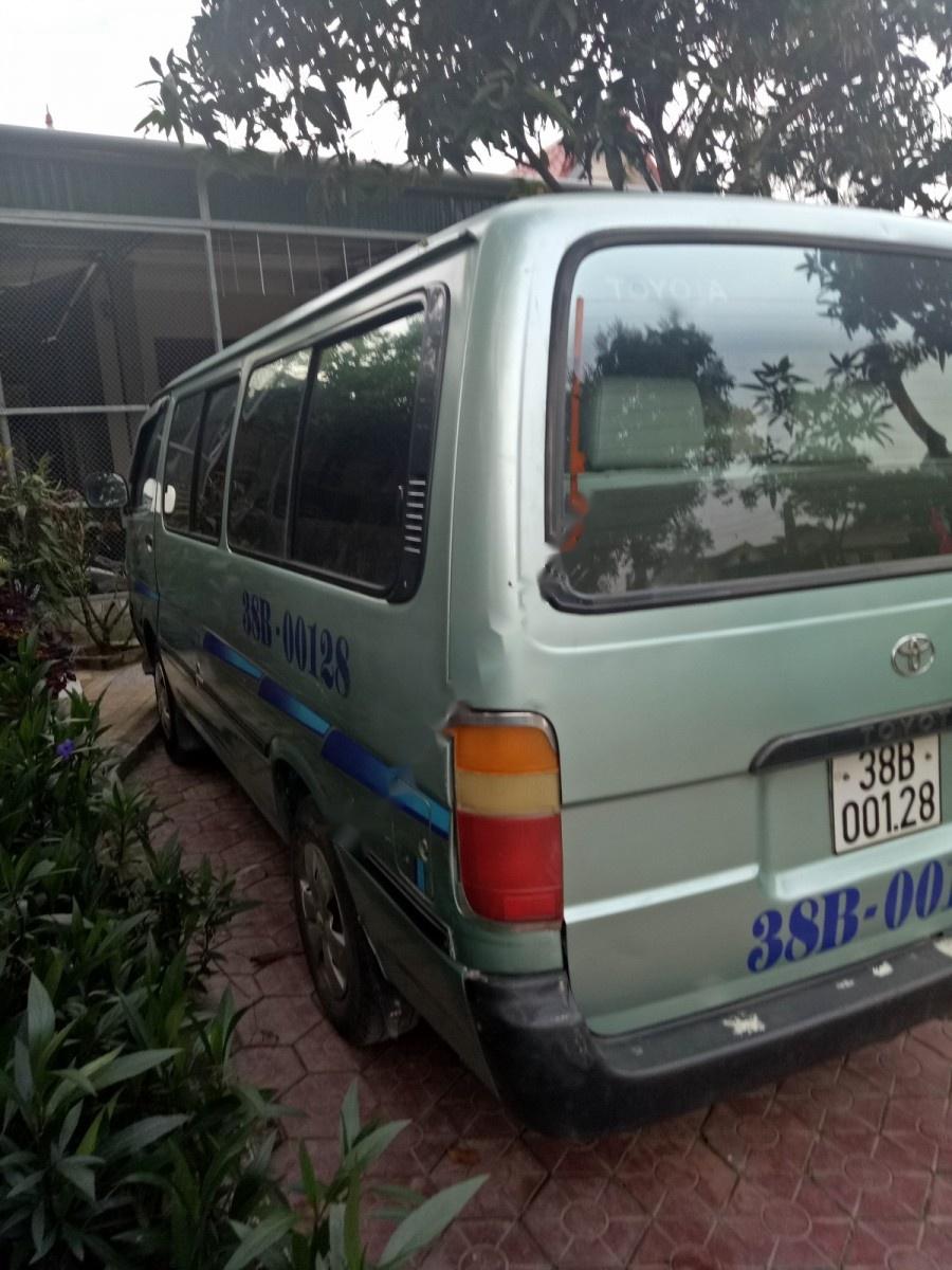 Toyota Hiace 2000 - Cần bán gấp Toyota Hiace 2000, màu xanh lam, giá tốt