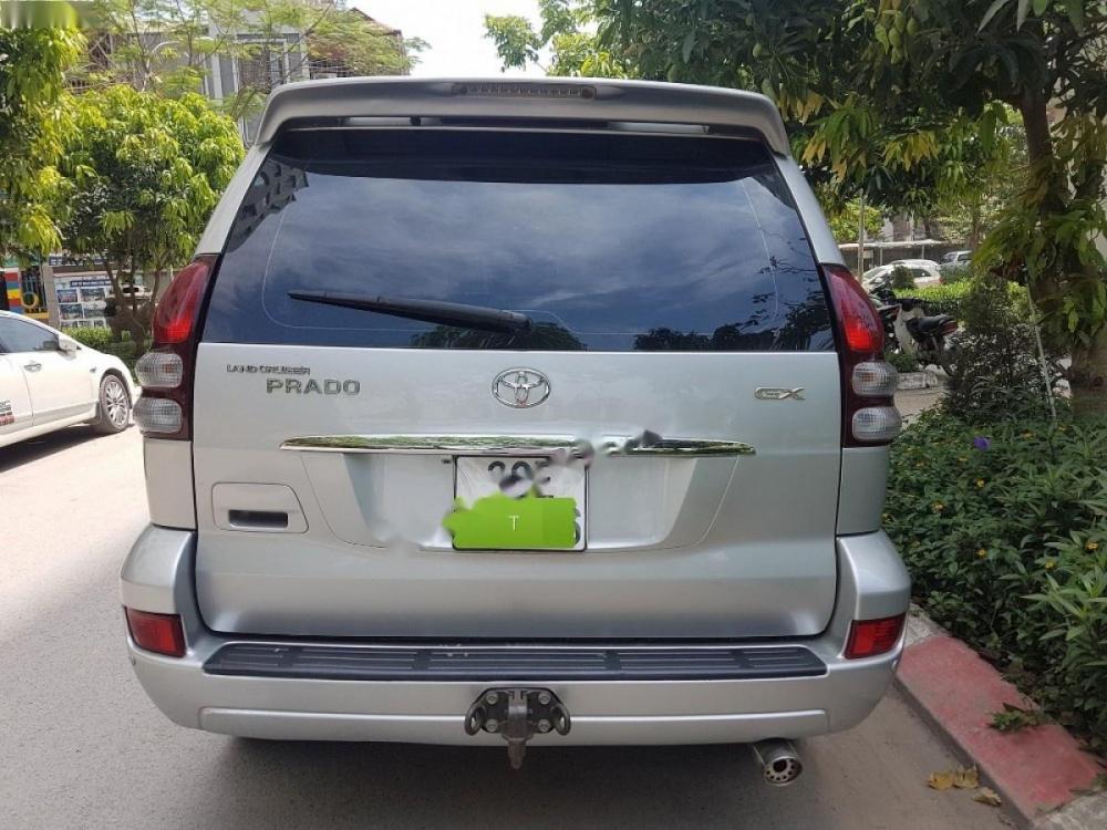 Toyota Prado GX 2.7 AT 2007 - Bán ô tô Toyota Prado 2.7AT đời 2007, màu bạc, nhập khẩu