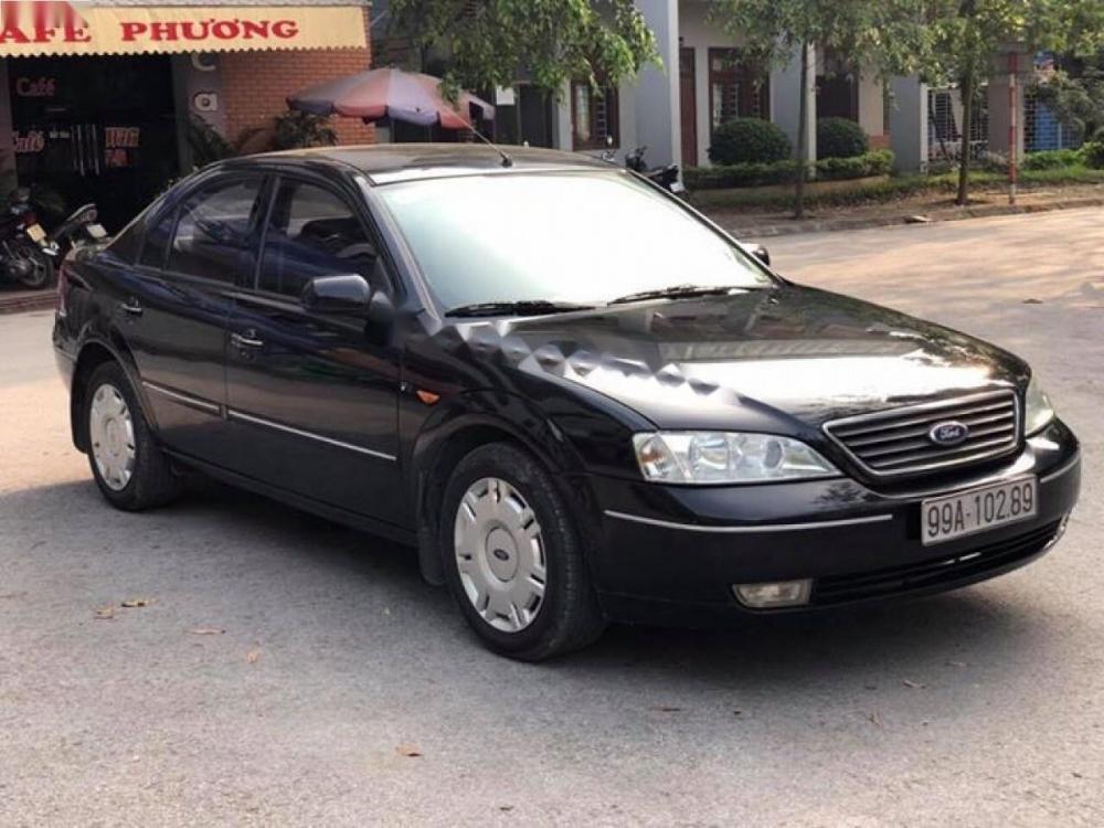 Ford Mondeo 2.5 AT 2003 - Cần bán xe Ford Mondeo 2.5 AT năm sản xuất 2003, màu đen, 165 triệu